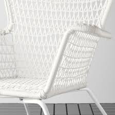Free delivery and returns on ebay plus items for plus members. Hogsten Armchair Outdoor White Width 29 1 8 Ikea White Rattan Furniture Ikea Outdoor Chairs