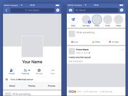 A mockup template featuring a facebook mobile post inside an iphone x screen. Facebook Post Mockup Mockup Download Tips To Increase