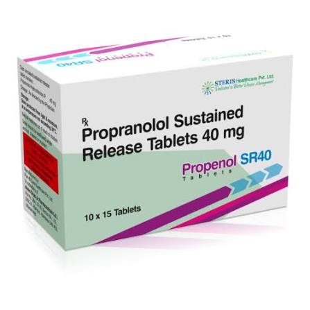 Propranolol Sr (40mg) at 52.40 INR at Best Price in Jaipur, Rajasthan | Steris Healthcare Private Limited