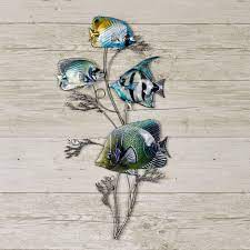 A conventional metal fish wall art, there are a lot of different options to choose from and it always depend on your budget. Gleaming Tropical Fish Indoor Outdoor Metal Wall Art