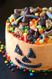 Halloween Candy Cake Festive Cake Recipe With Buttercream Frosting