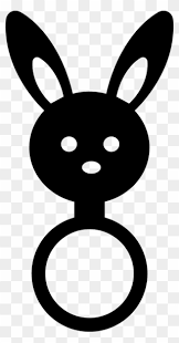 Original file at image/png format. Free Png Bunny Silhouette Clip Art Download Pinclipart