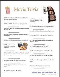 Have fun making trivia questions about swimming and swimmers. Movie Tv Trivia Covers A Wide Spectrum Of Viewing Entertainment Tv Trivia Movie Trivia Games Movie Facts