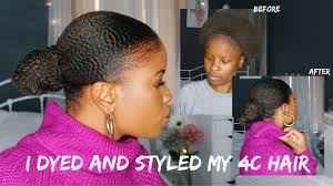 Like as breakage, split ends and more. I Dyed My 4c Hair Dark Brown W Dark And Lovely Brown Sugar How To Slick Back 4c Hair Youtube