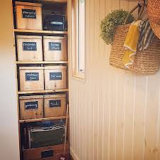 おしゃれ玄関収納 靴からほうきまで片付くアイデア総集編 りんご 箱 収納 玄関 おしゃれ