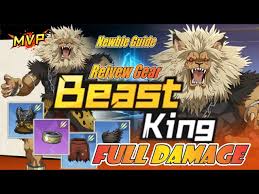 GUIDE BEAST KING FAST UPGRADE GEAR FULL DAMAGE ACTIVATE SET BUFF One Punch  Man The Strongest - YouTube