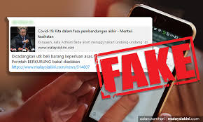 A piece of news that makes the rounds even if it is completely untrue. Malaysiakini Beware Of Fake Lockdown Message Being Tied To Mkini S Covid 19 Article