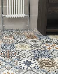 Grey moroccan floor tiles uk. Encaustic Effect Floor Tiles