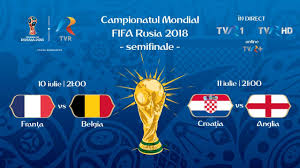 Program Semifinale Cm Fifa Rusia 2018 La Tvr 1 Si Tvr Hd Cosmopolitan Ro