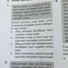 Kalimat yang tepat untuk memperbaiki kalimat penutup surat lamaran pekerjaan tersebut adalah. 17 Contoh Kalimat Penutup Surat Undangan Ulang Tahun Kumpulan Contoh Surat