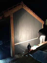 Bau Der Bigbbq Grill Remise Bigbbq De Grillhutte Bau Remise