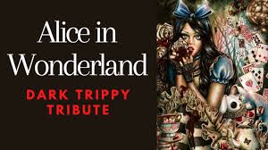 Each image was inspired by the new video game, alice: Trippy Alice In Wonderland Dark Alice In Wonderland Tribute Music Existence