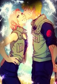 Naruto Kisses Sakura On Cheek In The War Narusaku Happy In Shippuden Naruto Shippuden Anime Narusaku Anime Naruto