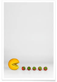 7 310 618 · обсуждают: Pacman Poster Juniqe