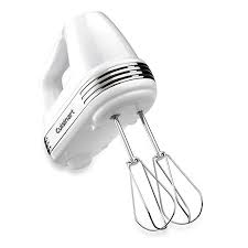 Kitchenaid khm512bm 5 speed hand mixer, black matte. Cuisinart Power Advantage 7 Speed Hand Mixer In White Bed Bath Beyond