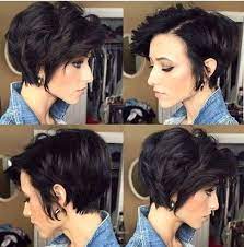 Nice Stylish Asymmetrical Short Pixie Haircuts And Hairstyles Women Short Hair Style Ideas Pixie Haircut For Thick Hair Long Pixie Hairstyles Short Hair Styles