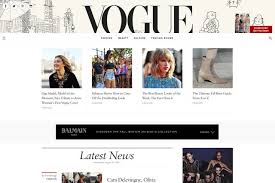 Vogue Redesigns Its Website