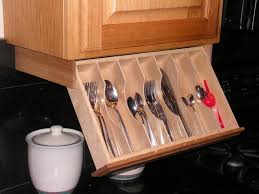silverware drawer under cabinet storage