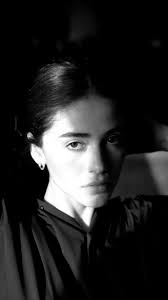 monochromatic reunion with a dear friend.