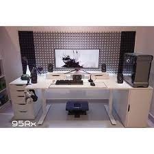 Internet cafe, a public place where people can access internet. An Amazing White Setup The Definition Of Clean Everything Is So We Ll Laid Out And Easy To Look At Submit Bedroom Setup Home Office Setup Home Office Design