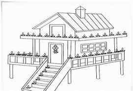 Rumah nuwo sesat memiliki atap yang dibuat dengan menggunakan daun ilalang dan hampir seluruh bagiannya berasal dari kayu. 30 Ide Keren Sketsa Gambar Rumah Adat Banjar Tea And Lead