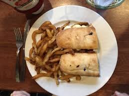 Still very flavorful with the salt/pepper and onions. Steak Bomb Sandwich Picture Of Dogfish Head Alehouse Gaithersburg Tripadvisor