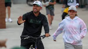 Packers security stops Matt LaFleur's son from practice on his bike