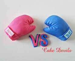 Maybe you would like to learn more about one of these? Gender Reveal Boxing Gloves Cake Topper Pink Vs Blue Gender Reveal Party Boy Girl Baby Cake Decorations Handmade Edible Gender Reveal