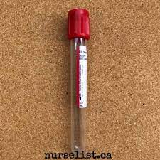 Tubes with a red stopper are used to collect serum to test for routine donor screening or infectious disease. How To Remember The Order Of Draw What Tubes Are Used For What Blood Tests