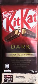Want to use it in a meal plan? Kit Kat Dark Choc Block 170g Nestle