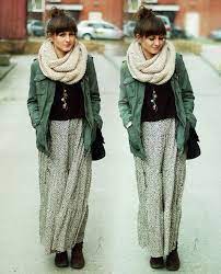 20 Style Tips On How To Wear Maxi Skirts In The Winter Maxi Skirt Outfits Winter Outfit Inspiration Outfit Inspirations