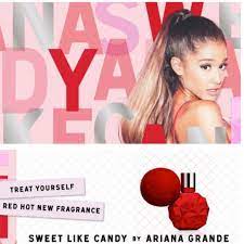 The star's first fragrance, ari by ariana grande, was released in 2015. Ariana Grande Sweet Like Candy Limited Edition