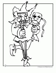 Or else, do online coloring directly from your tab, ipad or on our web feature for this five common characters in mardi gras parade coloring page. Mardi Gras Printable Coloring Pages Woo Jr Kids Activities