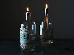 It's quick and easy and very cost effective. Diy Liquor Bottle Oil Lamp Tutorial Home Decor