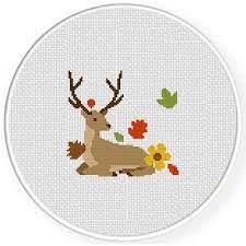 Posted by cassi medina on may 1, 2021. Autumn Deer Cross Stitch Pattern Cross Stitch Patterns Cross Stitch Stitch Patterns