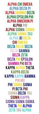 26 Npc Groups Sorority Colors Sorority National Panhellenic Conference
