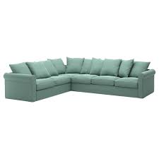 Harlanda Sectional 5 Seat Corner Ljungen Light Green Ikea Ikea Ecksofa Ecksofa Sofa