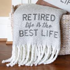Celebrate their careers with a unique and thoughtful gift. Retirement Throw Blanket The Perfect Retirement Gift