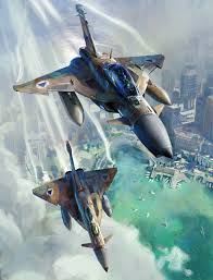 Artstation One That Smiled When He Flew Over The Bay John Wallin Liberto Aircraft Art Aviation Art Combat Art