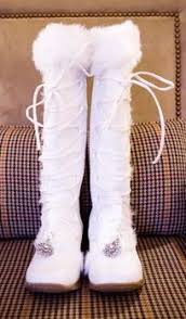 Knee High Fur Boots For The Bride Winter Wedding Boots Wedding Boots Bridal Boots