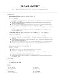 Registered Dietitian Resume Examples And Tips Zippia