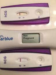 Inside Clearblue Digital Pregnancy Test Negative Pregnancy Test
