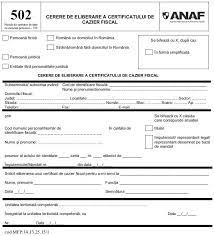 Copiile de pe actele doveditoare vor fi certificate olograf pentru conformitate cu originalele de către persoana fizică autorizată. Formular 502 Cerere De Eliberare A Certificatului De Cazier Fiscal Ordin 2594 2015 Actualizat 2021 Lege5 Ro