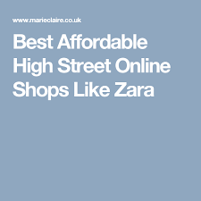 The fairly priced range of branded clothing and accessories at topman makes it another very good alternative to zara stores. Best Affordable High Street Online Shops Like Zara Online Shopping Clothes Zara Shopping