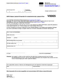 Zugleich weise(n) ich/wir mein/unser kreditinstitut an, die von auf mein/unser konto gezogenen. V0005 Fill Online Printable Fillable Blank Pdffiller