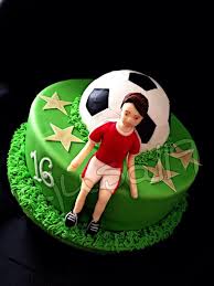 Fussballtorte Soccer Cake Futbalova Torta Cake Food Decor