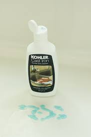 remove scratches from a cast iron sink