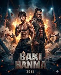 🎬 Baki Hanma comes to life in a savage live-action adaptation: 🔥 BAKI  HANMA: BAKI (2026) 🥊🩸💥 ⭐ Starring: Mackenyu • Jason Momoa 🎭 Genre: Martial  Arts • Action Thriller • Hyper-Violent