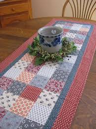 A Beautiful Country Quilted Table Runner Measuring 49 X18 This Runner Would Make The Pe Quilted Table Runners Table Runner Pattern Table Runner And Placemats