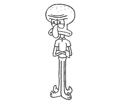 Maybe you would like to learn more about one of these? Squidward Feel Bothered Coloring Page Netart In 2021 Squidward Drawing Coloring Pages Squidward
